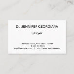 [ Thumbnail: Vintage, Classic Professional Business Card ]