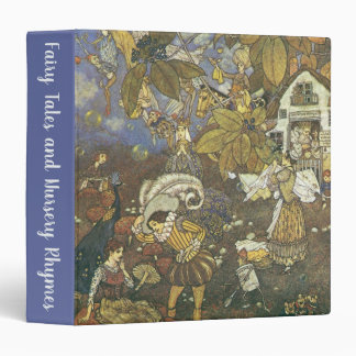 Vintage Classic Storybook Characters, Edmund Dulac 3 Ring Binder
