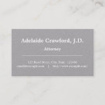 [ Thumbnail: Vintage, Classic Style Professional Business Card ]