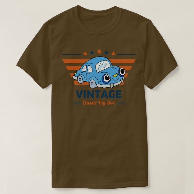 Vintage Classic  Toy Box T-Shirt (Design Front)