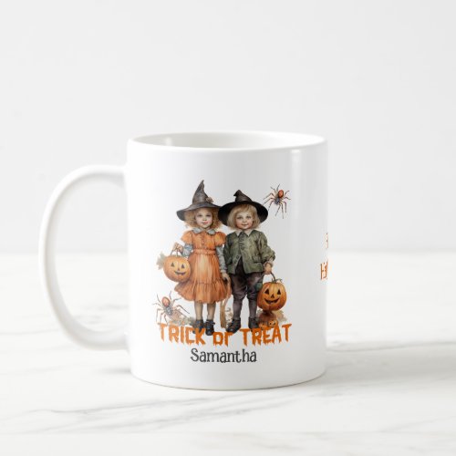 Vintage classic traditional Halloween spooky kids Coffee Mug
