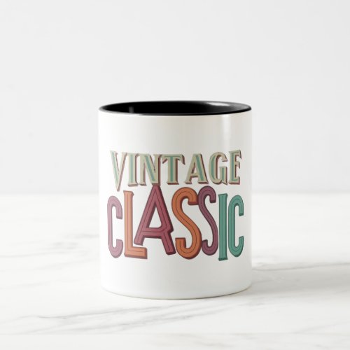 Vintage Classic Two_Tone Coffee Mug
