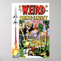 Vintage Classic Weird Science Fantasy no 25 RETRO