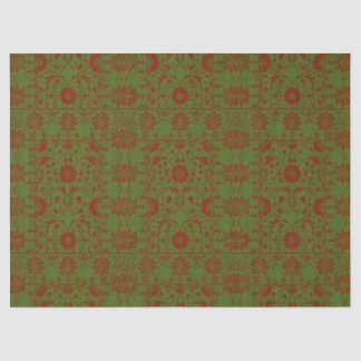 Vintage Classic William Morris Christmas Colors Tissue Paper