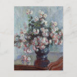 Vintage Claude Monet Chrysanthemums Postcard<br><div class="desc">Incorporated in the design on this product is a beautiful print of "Chrysanthemums" an oil on canvas painting created in 1882 by French Impressionist painter Claude Monet (1840 -1926).</div>