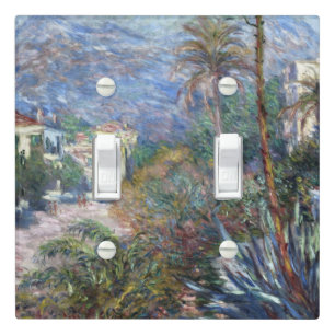 Vintage Claude Monet Villas at Bordighera Light Switch Cover