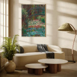 Vintage Claude Monet Water Lily Pond Painting |  Canvas Print