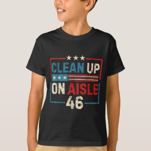 Vintage Clean Up In Aisle 46 American T-Shirt