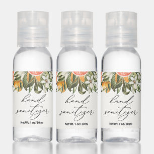 Vintage Clementines and Greenery Hand Sanitizer