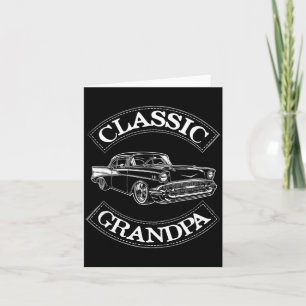 Vintage Clic Car Funny Grandpa Card