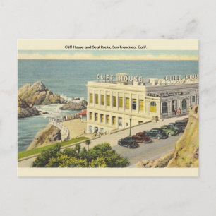 Vintage Cliff House San Francisco Postcard