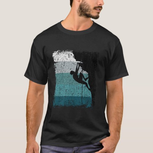 Vintage Climbing Gift Idea T_Shirt