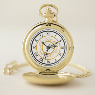 Vintage Clock Face Keepsake Anniversary Gift Pocket Watch