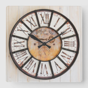 VINTAGE CLOCK FACE roman numerals