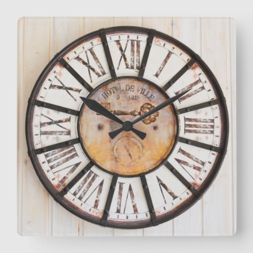 VINTAGE CLOCK FACE  roman numerals