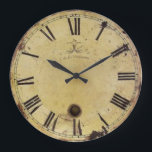 Vintage Clock Face Wall Clock<br><div class="desc">Vintage clock face image on a modern wall clock.</div>