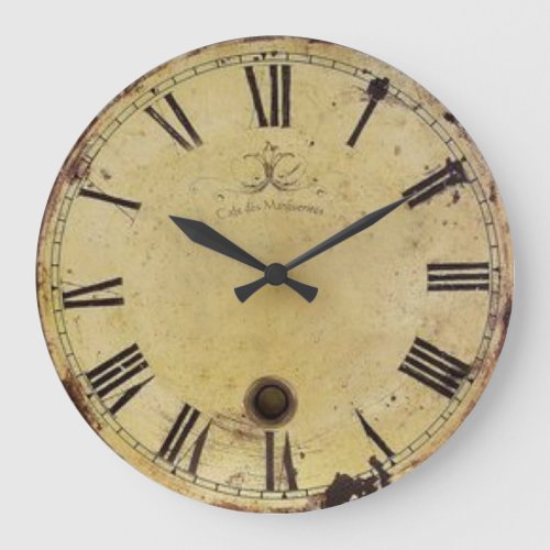 Vintage Clock Face Wall Clock