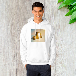 Vintage Clock Mens Hoodie