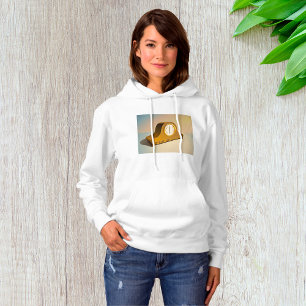 Vintage Clock Womens Hoodie