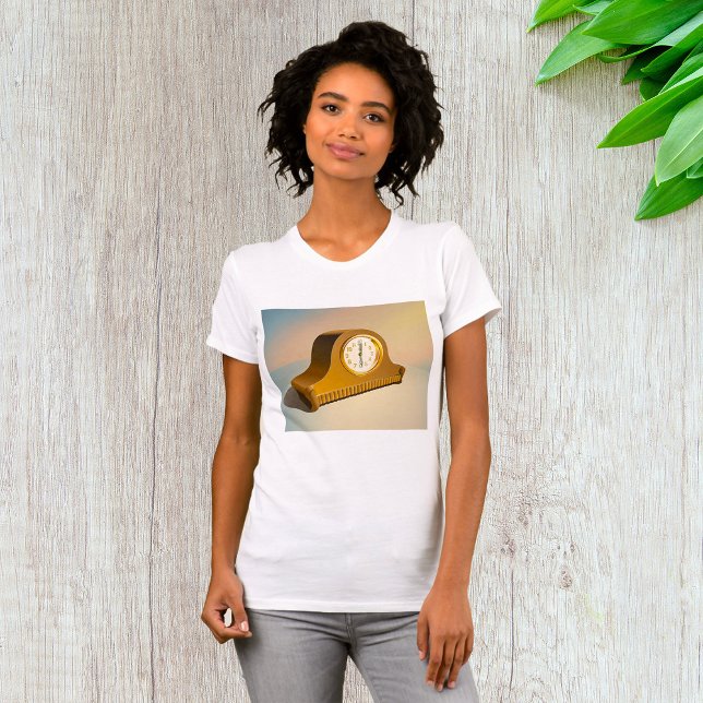 Vintage Clock Womens T-Shirt (Creator Uploaded)