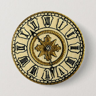 Vintage Clocks Button