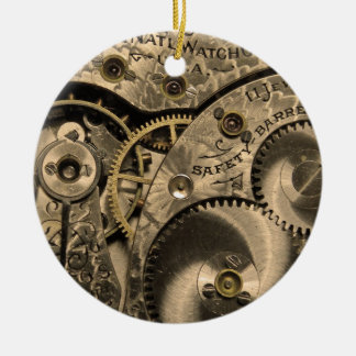 Vintage Clockwork Ornament