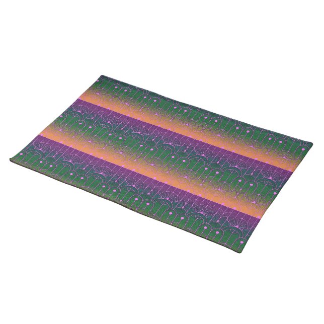 Vintage   cloth placemat (On Table)