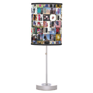 vintage clothes retro table lamp