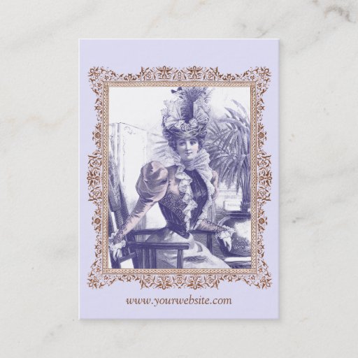Customizable Vintage Clothing Boutique, Costume Designer Business Card Templates