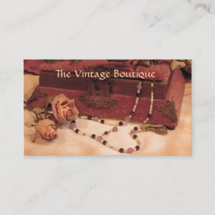 Vintage Clothing Business Card