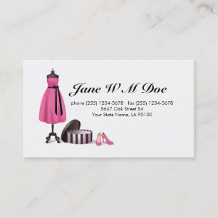 Vintage Clothing Shop Business Card