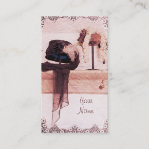 vintage clothing store business card