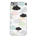 Vintage Clouds Scandinavian Abstract Sky Pattern Barely There Iphone 6 Case at Zazzle