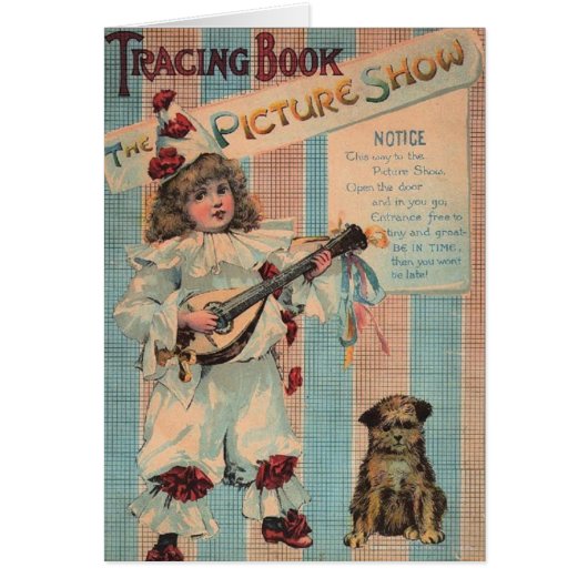 Vintage Clown Child Cards (Front)