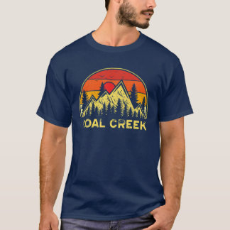 Vintage Coal Creek Colorado CO Mountains Hiking So T-Shirt
