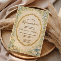 Vintage Coastal Garden Quinceañera