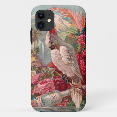 Vintage Cockatoo iPhone 5 Tropical Case