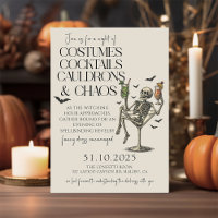  Vintage Cocktails and Costume Halloween Party
