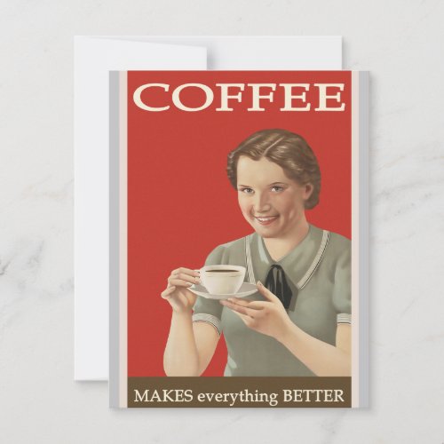 Vintage Coffee Advertisement