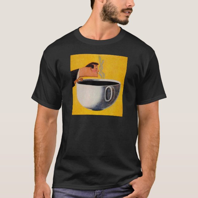 Vintage Coffee Advertisement T-Shirt (Front)