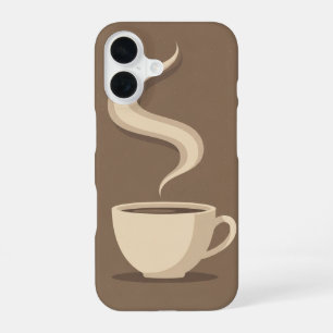Vintage Coffee Cup iPhone 16 Case