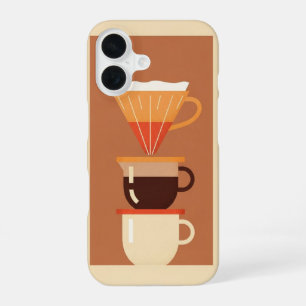 Vintage Coffee Filter (or Dripper) iPhone 16 Case