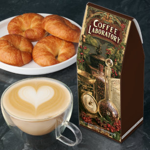 Vintage Coffee Laboratory Promotion Art