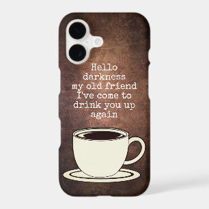Vintage Coffee Lover Funny Quote Case-Mate iPhone 17 Case