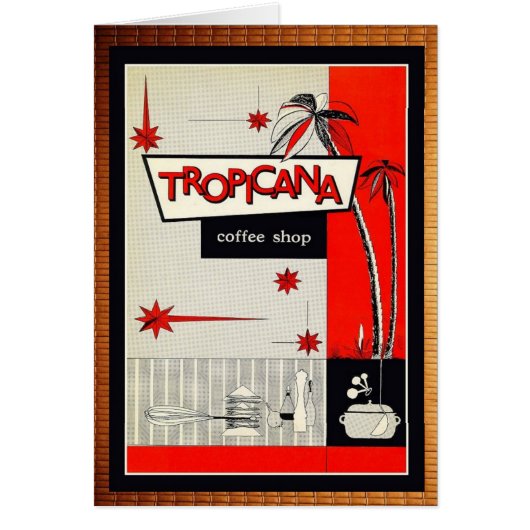 Vintage coffee shop kitsch! (Front)