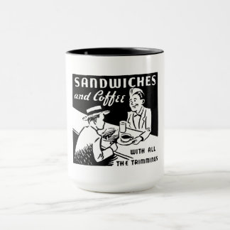 Vintage Coffee Shop Mug