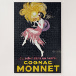 Vintage Cognac Monnet Poster Jigsaw Puzzle at Zazzle