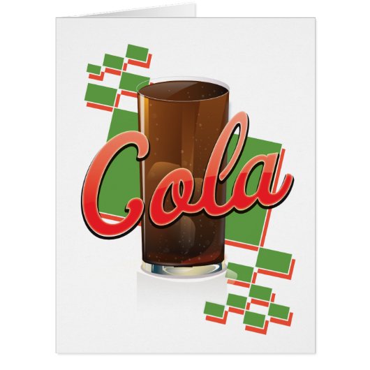 Vintage Cola commercial Cards (Front)