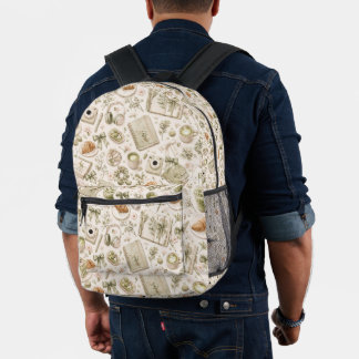 Vintage Collage Travel Backpack