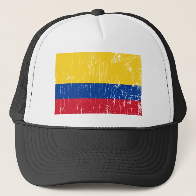 Vintage Colombia Trucker Hat (Front)